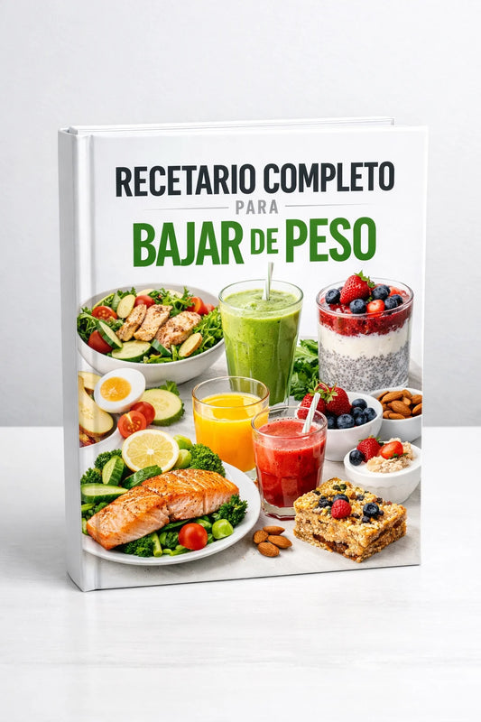 RECETARIO COMPLETO - PARA BAJAR DE PESO